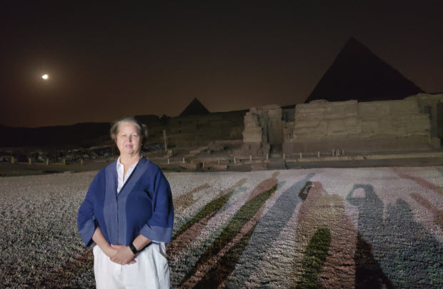 Connie Brown in Egypt